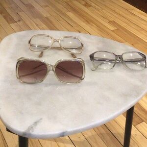 Vintage Stylish Eyewear Trio